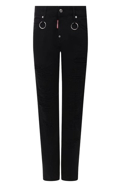 Женские джинсы с потертостями DSQUARED2, арт. S75LB0139/STN833