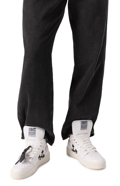 �Кожаные кеды 3.0 off court courtesy OFF-WHITE, арт. 0MIA065C99LEA007, фото 3