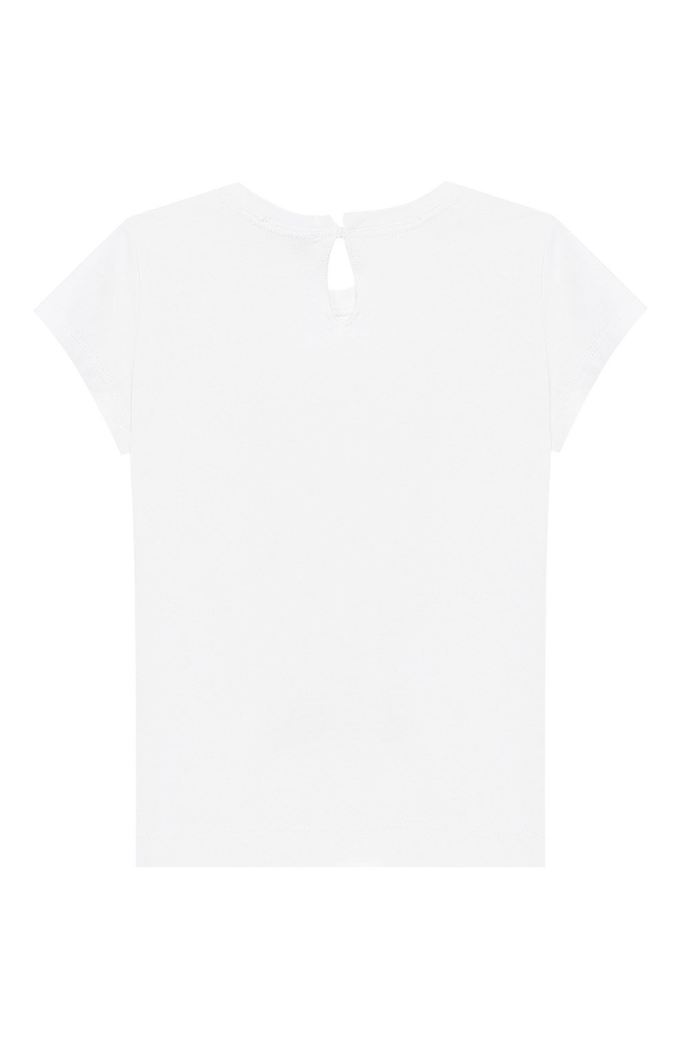 Хлопковая футболка MONNALISA, арт. 313605SD, фото 2