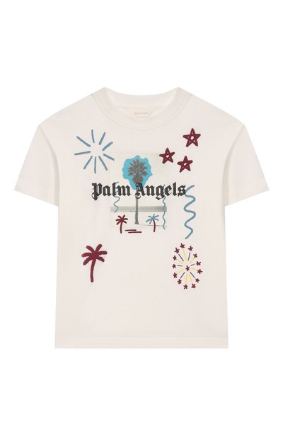 Хлопковая футболка PALM ANGELS, арт. F6PAJGTH075