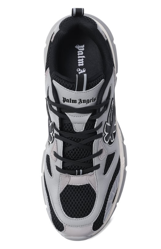 Комбинированные кроссовки Palm Runner Palm Angels PMIA10TS26LEA001 Серый  PMIA10TS26LEA001 Фото 5