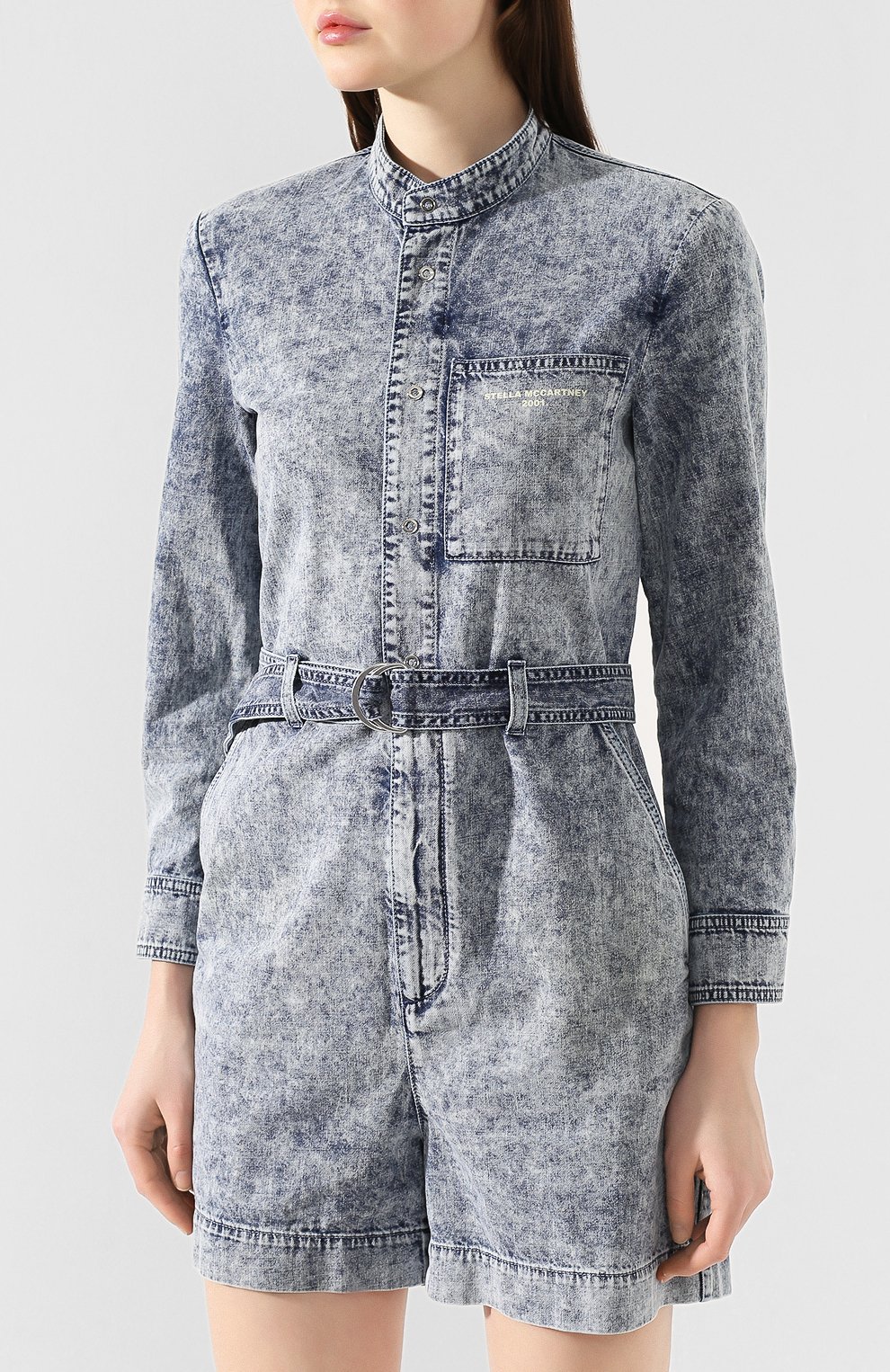 Джинсовый комбинезон STELLA MCCARTNEY синего цвета по цене 75500 руб., арт. 600459/SNH67, фото 3 Джинсовый комбинезон STELLA MCCARTNEY, арт. 600459/SNH67, фото 3