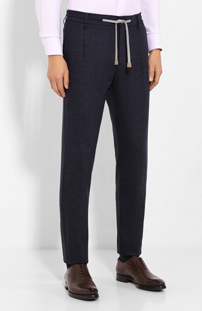 Брюки из смеси шерсти и кашемира ELEVENTY PLATINUM, арт. 979PA0341 JAC28011, фото 3