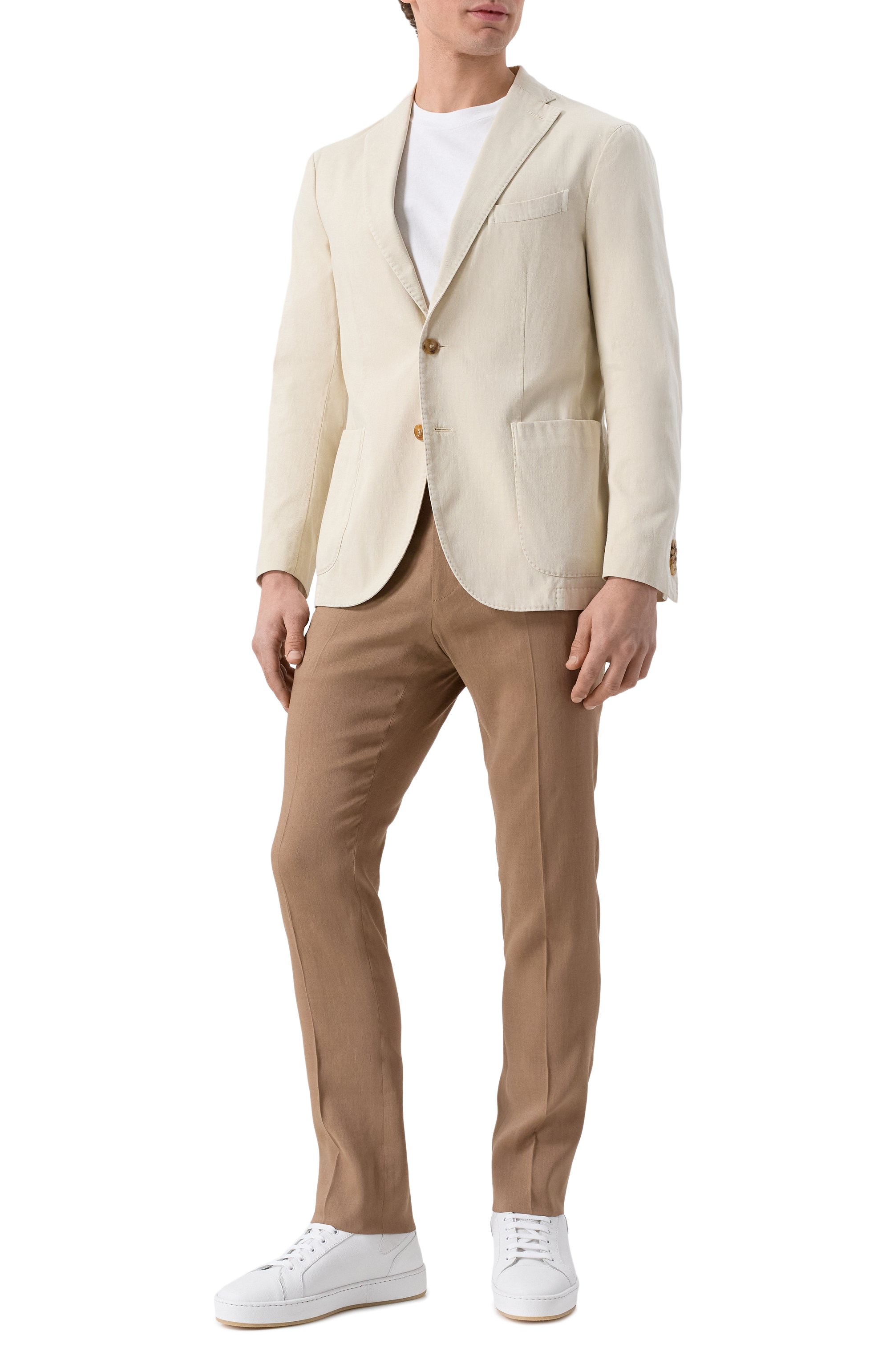 Хлопковый пиджак BOGLIOLI, арт. N1302Q/SA0420, фото 3