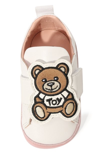 Кожаные слипоны MOSCHINO, арт. 71671 VAR.1, фото 4