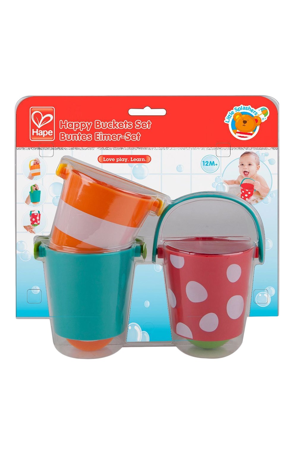 Набор для купания счастливые ведра HAPE, арт. E0205_HP, фото 2