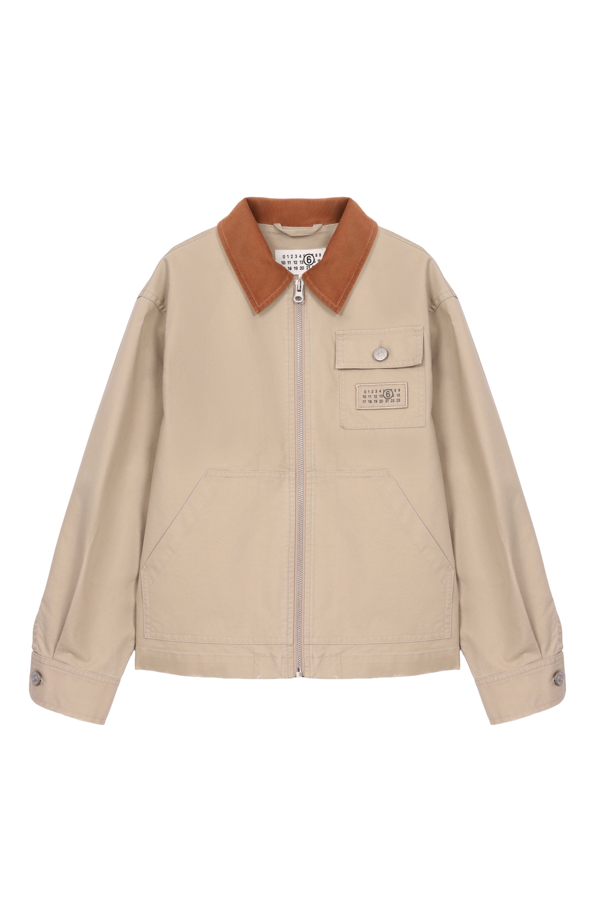 Хлопковая куртка MM6, арт. M60930/MM07D, фото 1