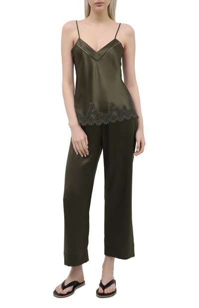 Шелковые брюки SIMONE PERELE, арт. 15B660, фото 2