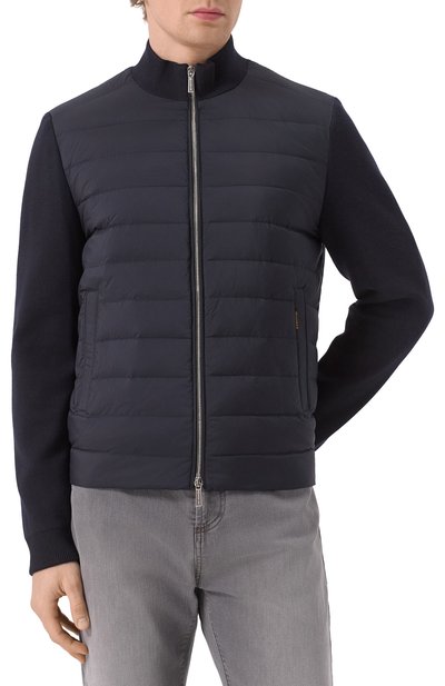 Комбинированная толстовка MOORER, арт. DUNCAN-S3Z, фото 3