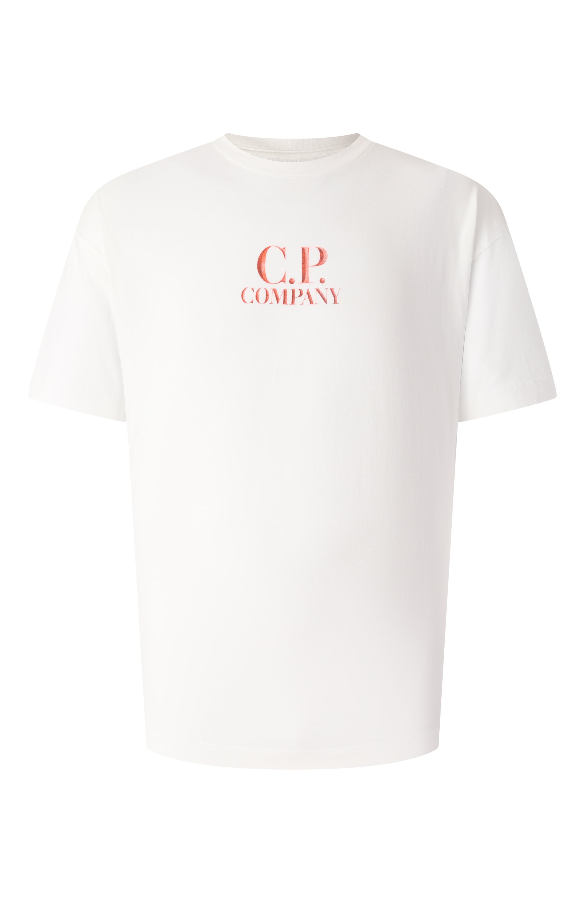 Хлопковая футболка C.P. COMPANY, арт. 18CMTS141A005100W, фото 1