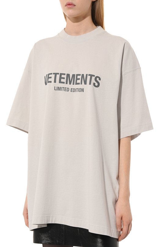 фото Хлопковая футболка vetements