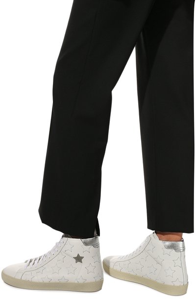 Кожаные кеды sl/06 SAINT LAURENT, арт. 672909/00ND0, фото 3