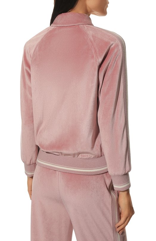 Бомбер из вискозы Miu Miu MJL791-1ZVA-F0E18 Розовый  MJL791-1ZVA-F0E18 Фото 4