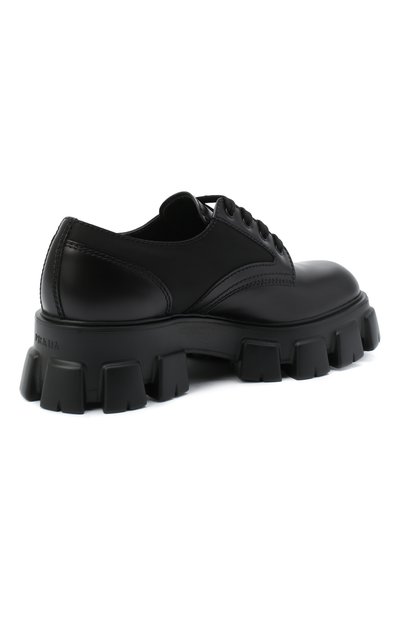 Кожаные дерби PRADA, арт. 2EE342-3L09-F0002, фото 4