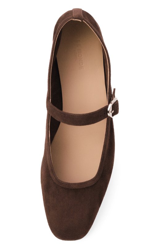 Замшевые балетки Mary Jane Le Monde Beryl BMJ-SUE-CIN Коричневый  BMJ-SUE-CIN Фото 6