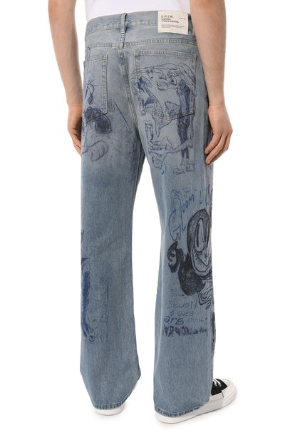 Джинсы DOMREBEL, арт. MCLASSR00M/B00TCUT JEANS, фото 4