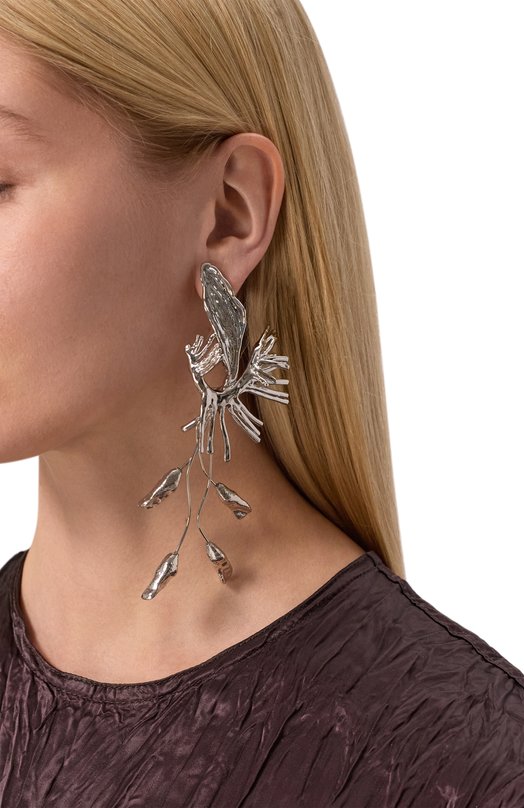 Серьги Dries Van Noten 251-018213-046 Серебряный  251-018213-046 Фото 2
