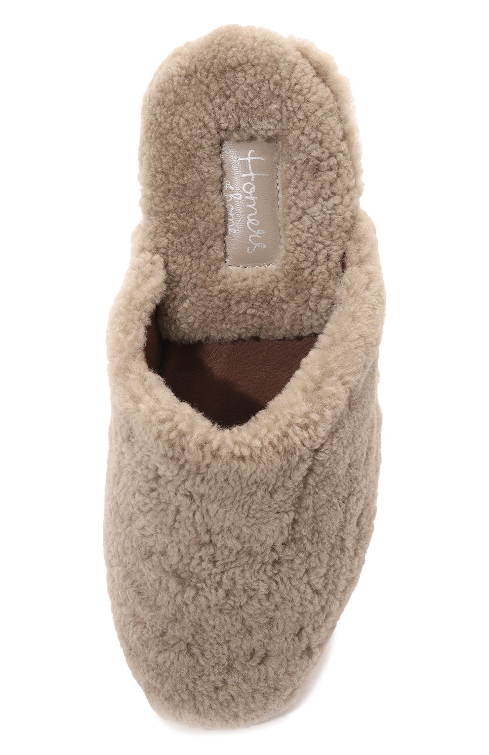 Домашние туфли из овчины HOMERS AT HOME, арт. 19456/CURLY, фото 6