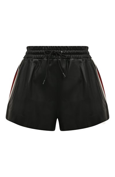 Женские кожаные шорты MIU MIU, арт. MPP331-FLY-F0002