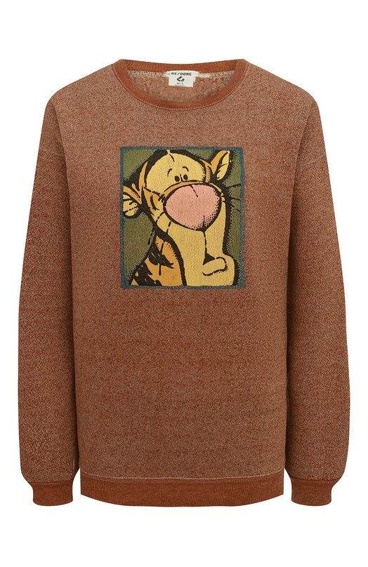 

Хлопковый свитшот Re/Done, Бежевый