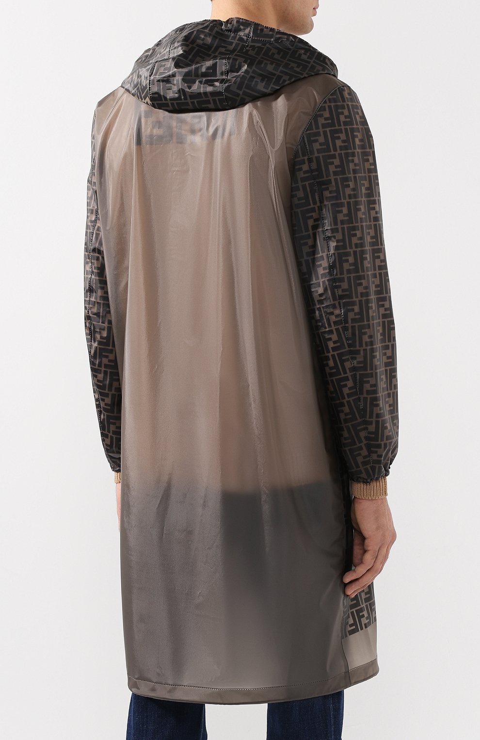 Парка на молнии с капюшоном FENDI, арт. FF0250 A4LH, фото 4