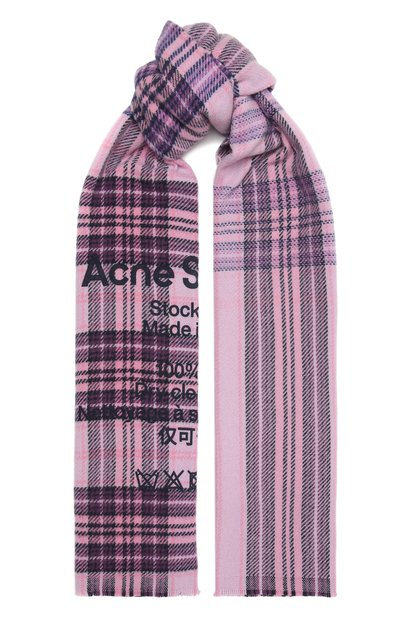 Шерстяной шарф ACNE STUDIOS, арт. CA0082/W, фото 1