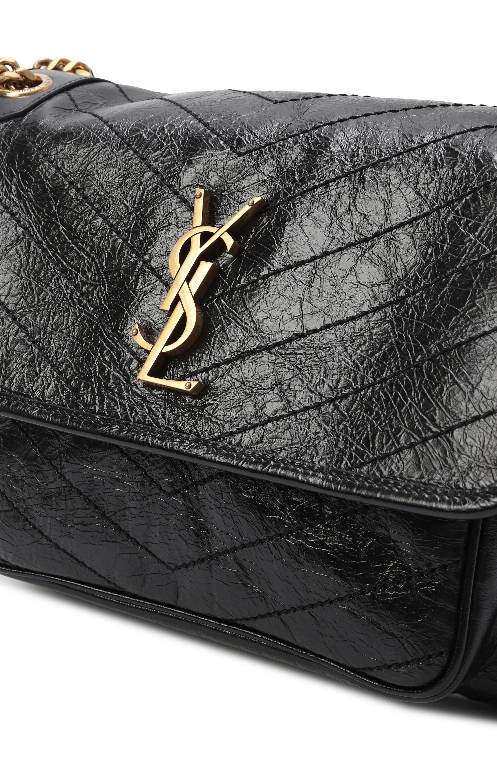 Сумка niki medium SAINT LAURENT, арт. 633184/0EN07, фото 6