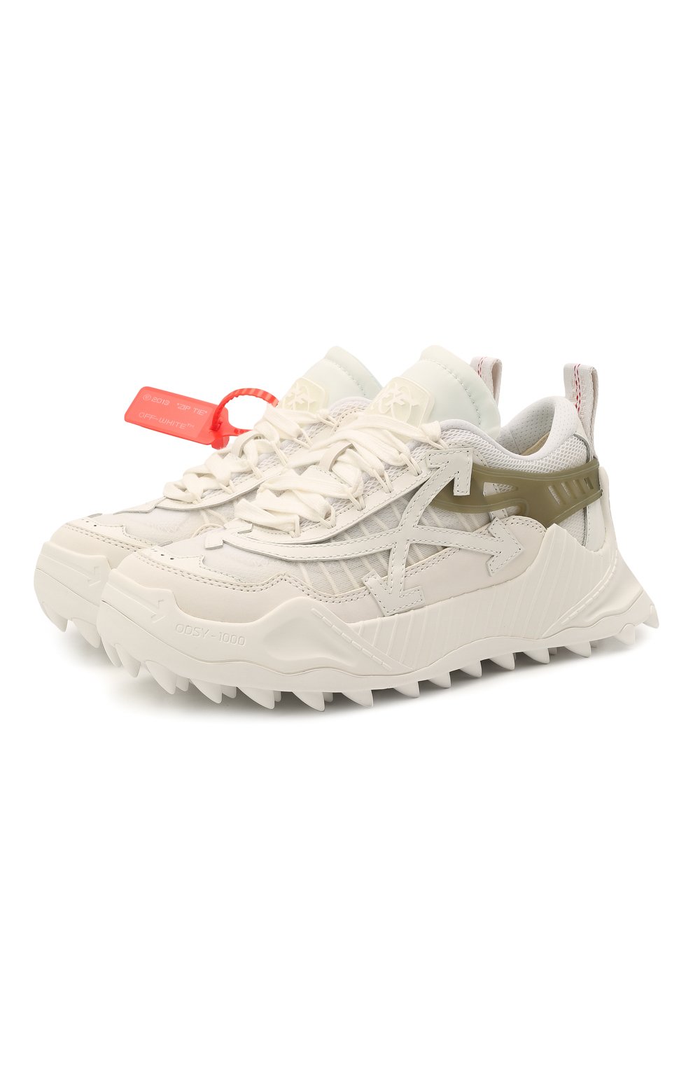 Текстильные кроссовки odsy-1000 OFF-WHITE, арт. 0WIA180R21FAB0010105, фото 1