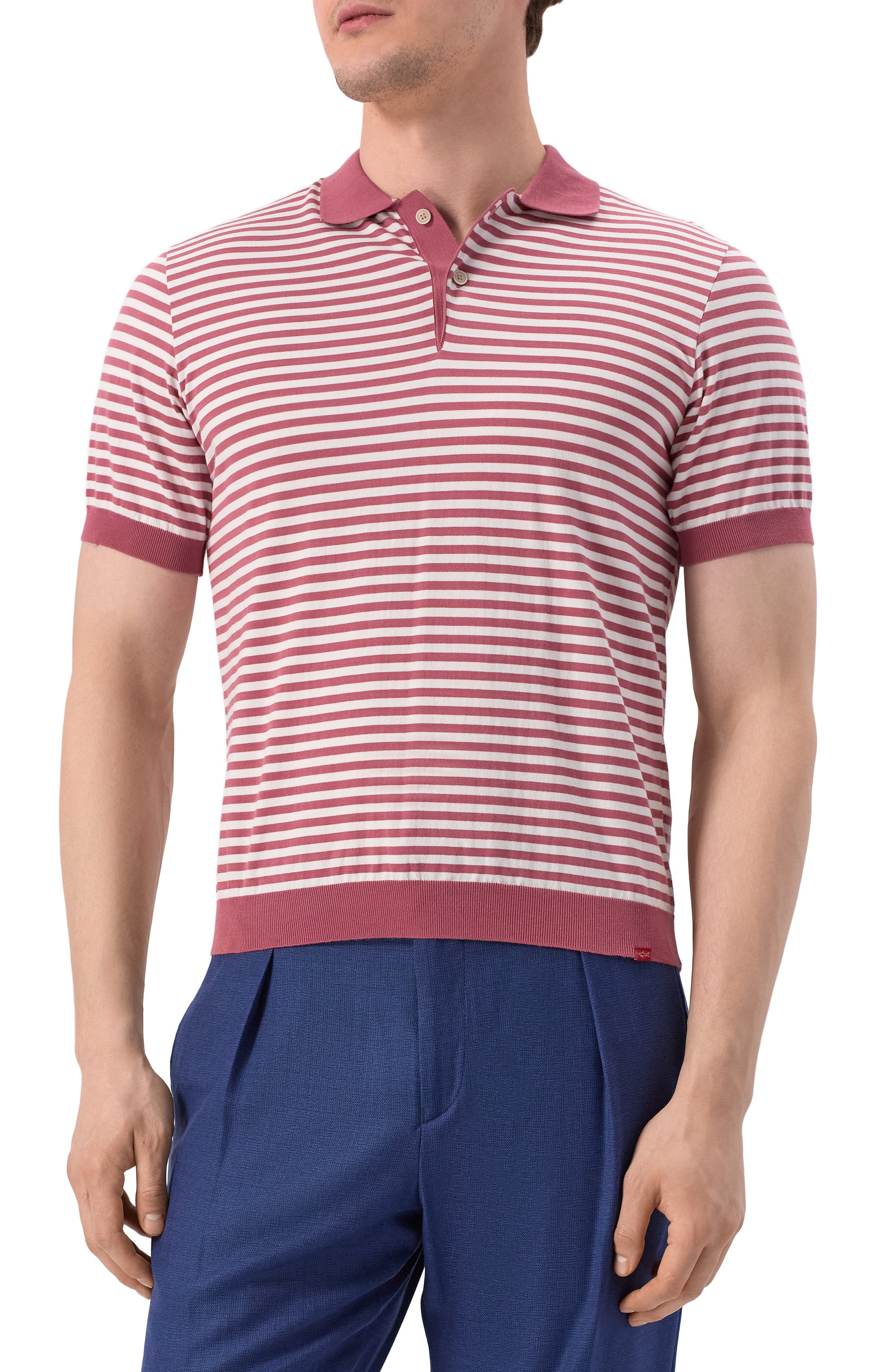 Хлопковое поло PAUL&SHARK, арт. 25411613, фото 3