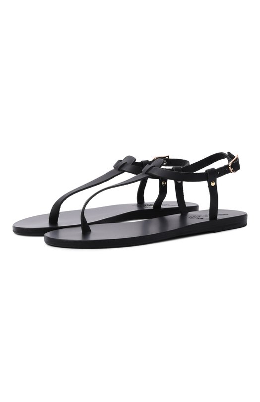 Кожаные сандалии Lito Ancient Greek Sandals LIT0/VACHETTA Чёрный LIT0/VACHETTA