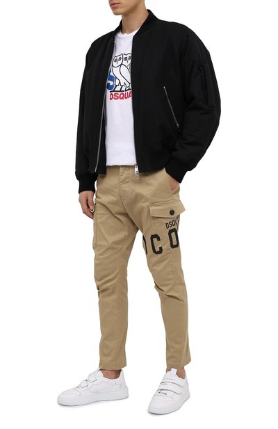 Хлопковые брюки-карго DSQUARED2, арт. S79KA0003/S39021, фото 2