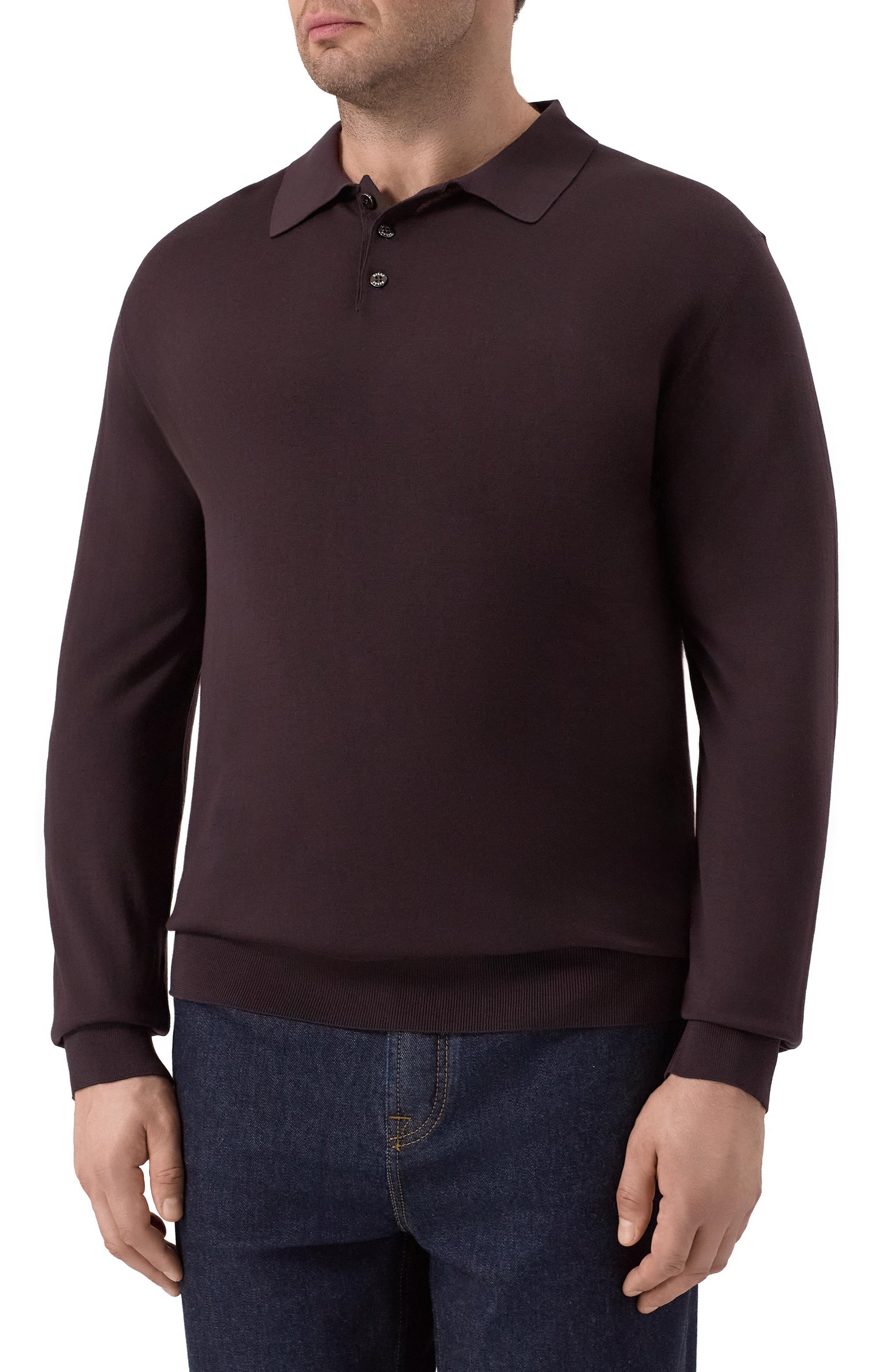 Шерстяное поло ZILLI, арт. KBP001M0202VLIP00_002, фото 3