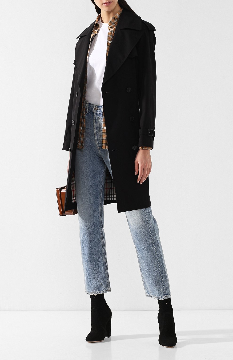 Хлопковый тренч crambeck BURBERRY, арт. 8003661, фото 2