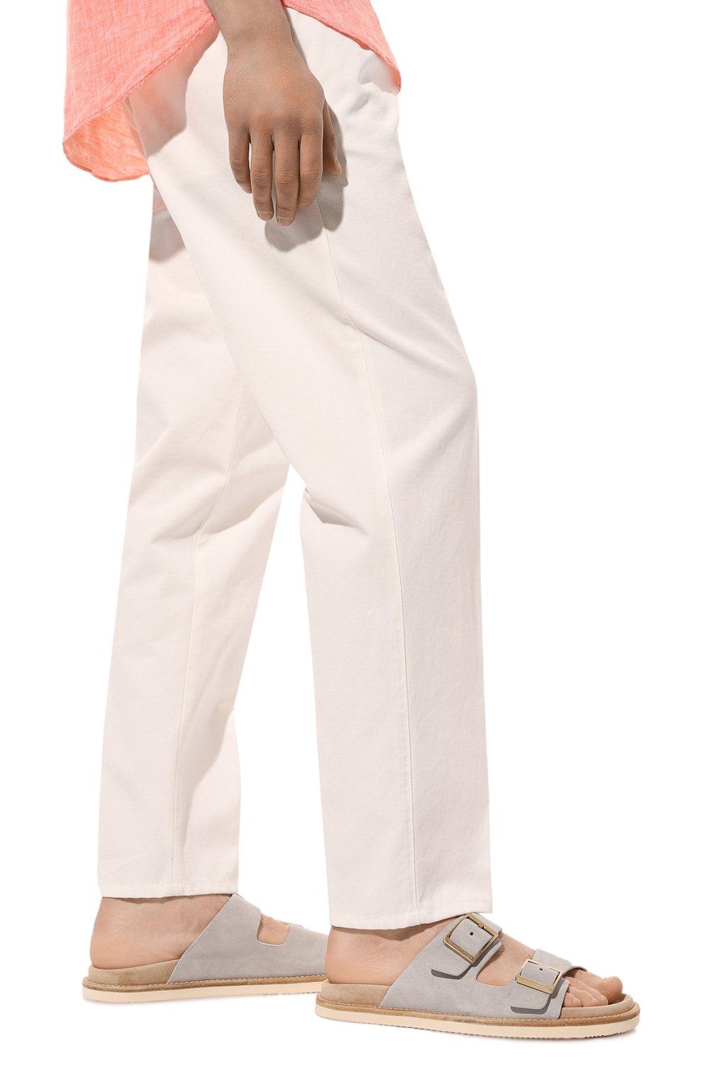 Замшевые шлепанцы urban BRUNELLO CUCINELLI, арт. MZUSILY235, фото 3