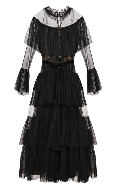 Платье DESIGNERS CAT черного цвета по цене 61550 руб., арт. 100000K01001481/14A-16A, фото 2 Платье DESIGNERS CAT, арт. 100000K01001481/14A-16A, фото 2