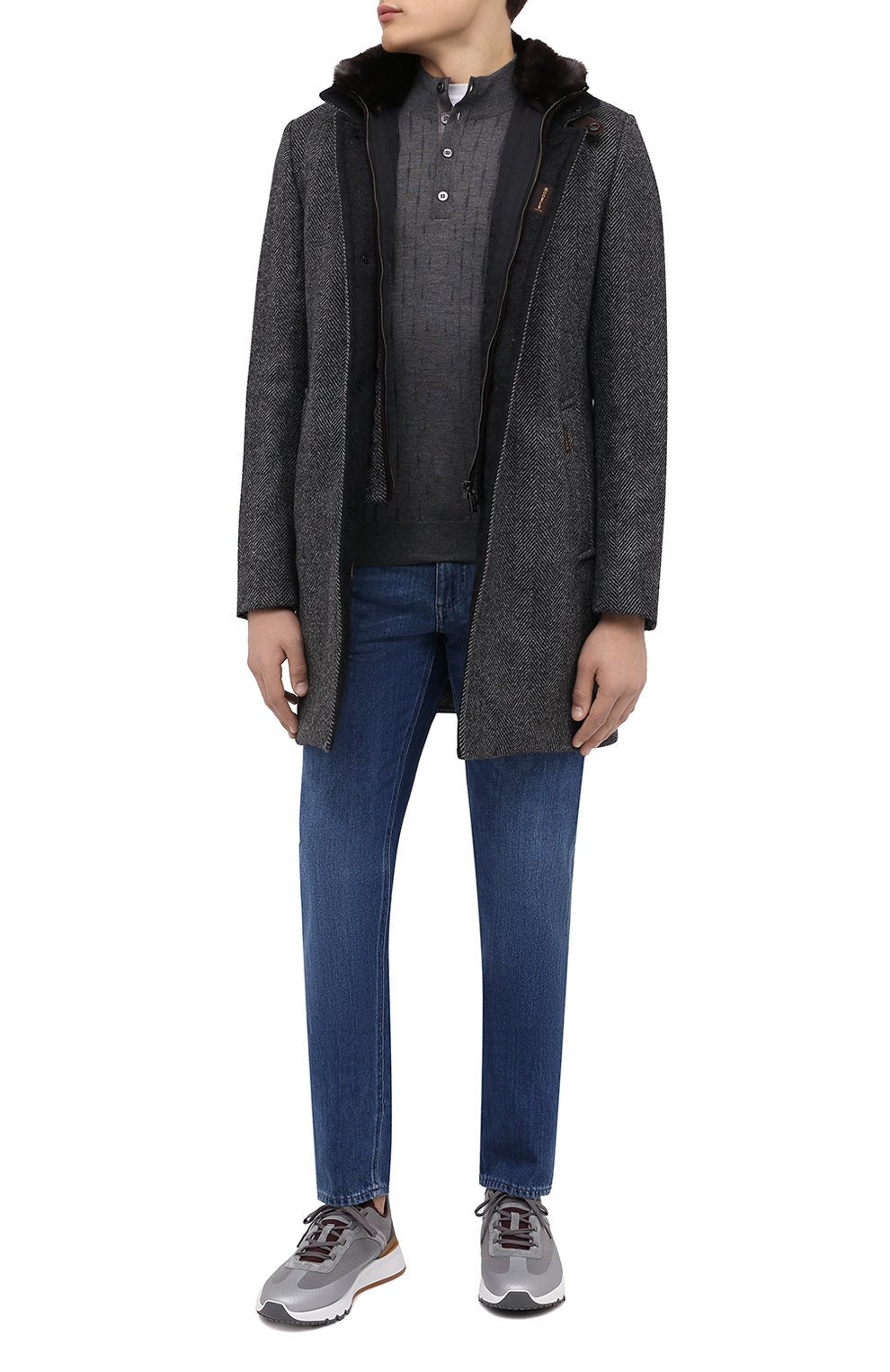 Джемпер из кашемира и шелка ZILLI, арт. MBW-CB113-L0SC1/ML02/AMIS, фото 2