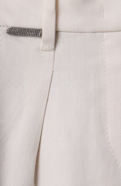 Брюки из вискозы и льна BRUNELLO CUCINELLI, арт. BH126P214C, фото 3