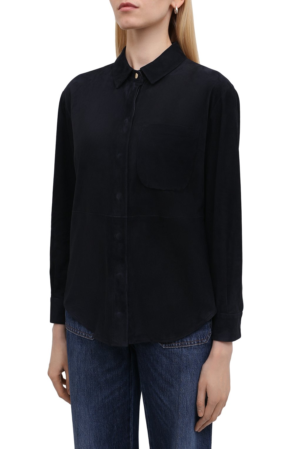 Замшевая рубашка GIORGIO ARMANI, арт. IAC01P/IAP01, фото 3