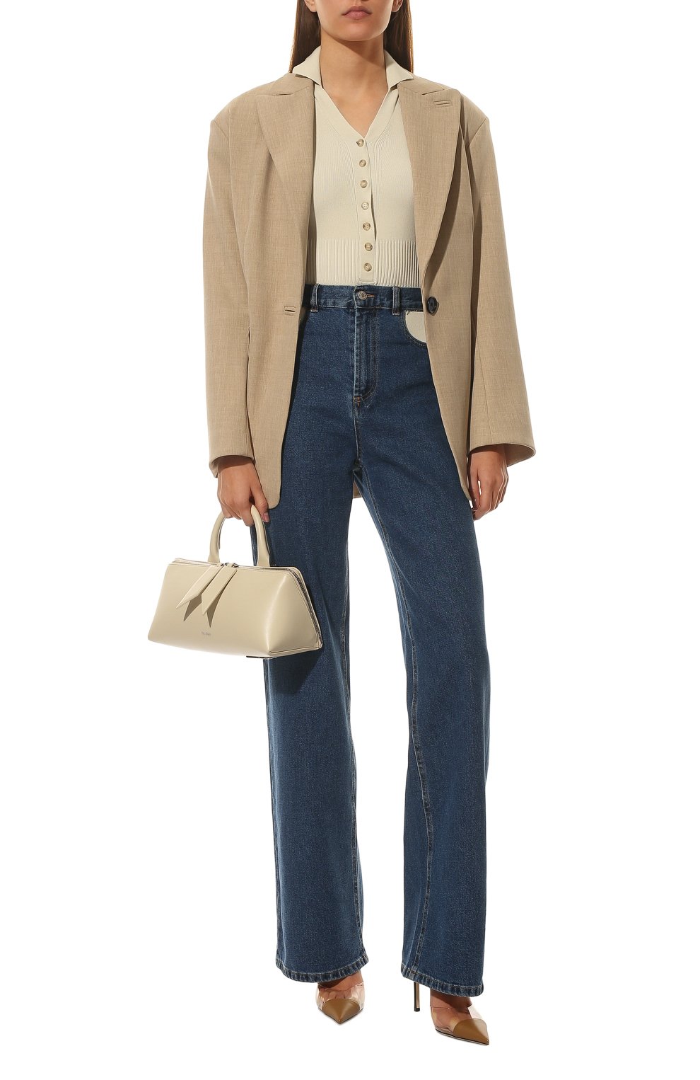 Боди из вискозы JACQUEMUS, арт. 211KN109-2040, фото 2