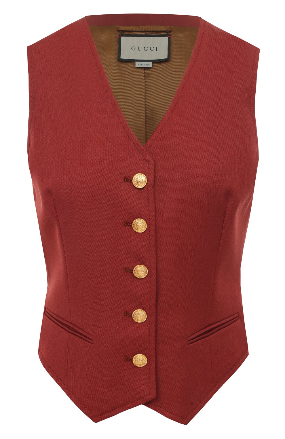 Шерстяной жилет GUCCI, арт. 569244 ZAA7N, фото 1