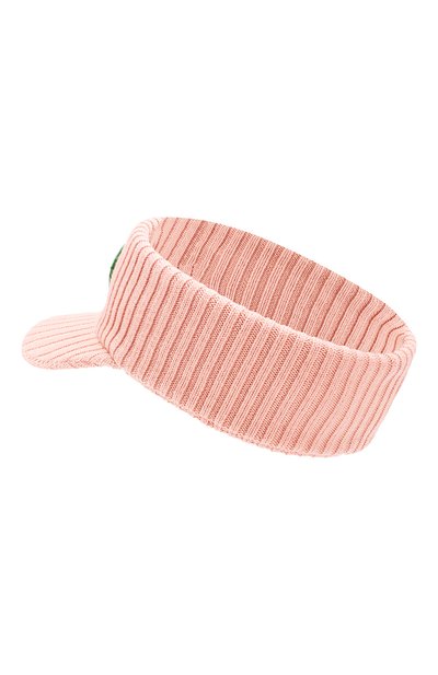 Шерстяной козырек GUCCI розового цвета по цене 36000 руб., арт. 577825/3GD55, фото 2 Шерстяной козырек GUCCI, арт. 577825/3GD55, фото 2