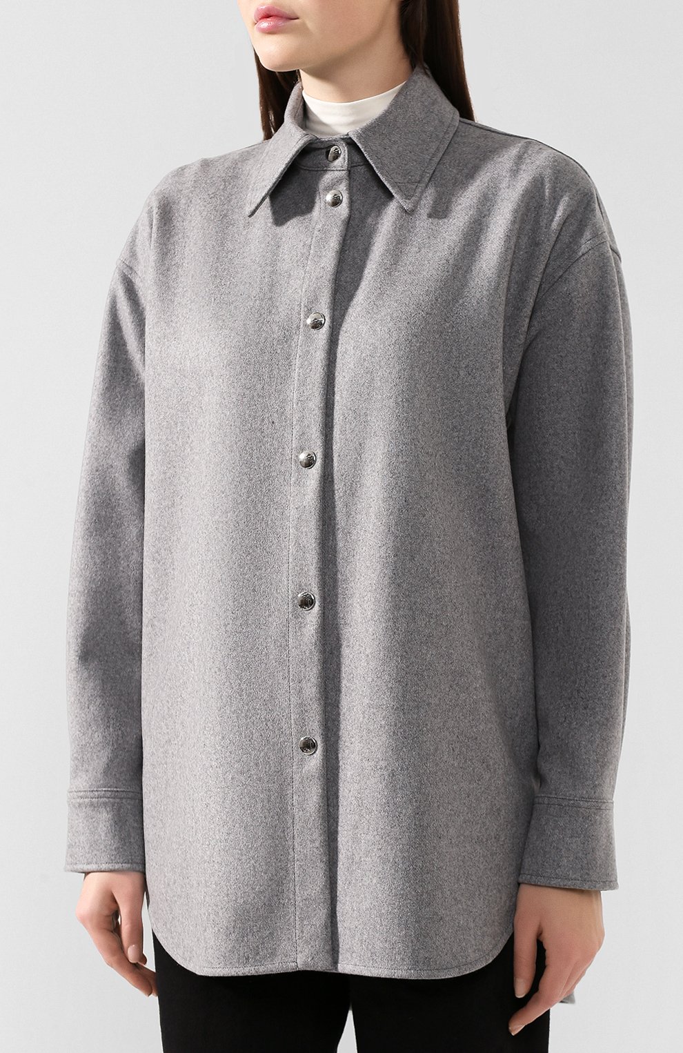 Рубашка из смеси шерсти и кашемира ACNE STUDIOS, арт. AC0138, фото 3