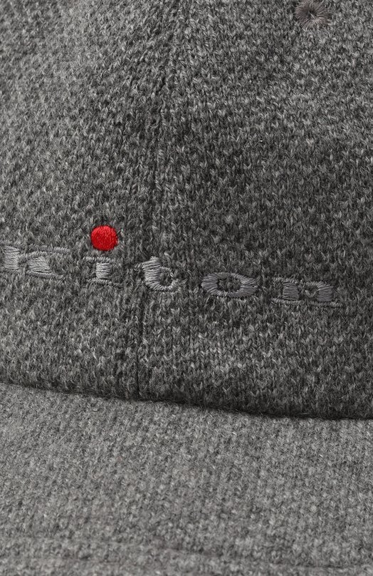 Кашемировая бейсболка Kiton UCAPP65K0245F06 Серый  UCAPP65K0245F06 Фото 3