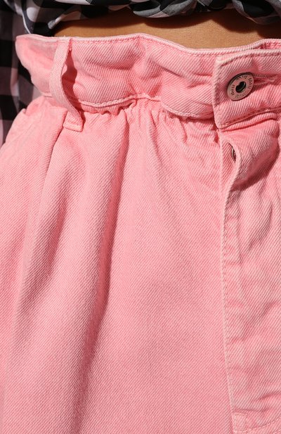 Джинсовые шорты MIU MIU, арт. MP1565-1Z7Y-F0028, фото 5
