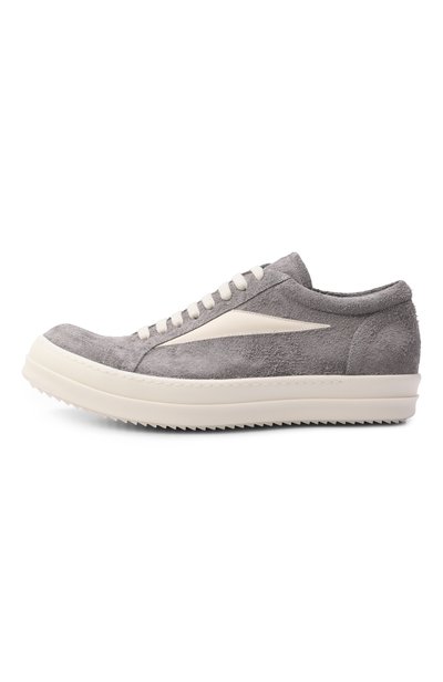Замшевые кеды lido vintage RICK OWENS серого цвета по цене 99500 руб., арт. RU02F4897/LVSHC0, фото 3 Замшевые кеды lido vintage RICK OWENS, арт. RU02F4897/LVSHC0, фото 3