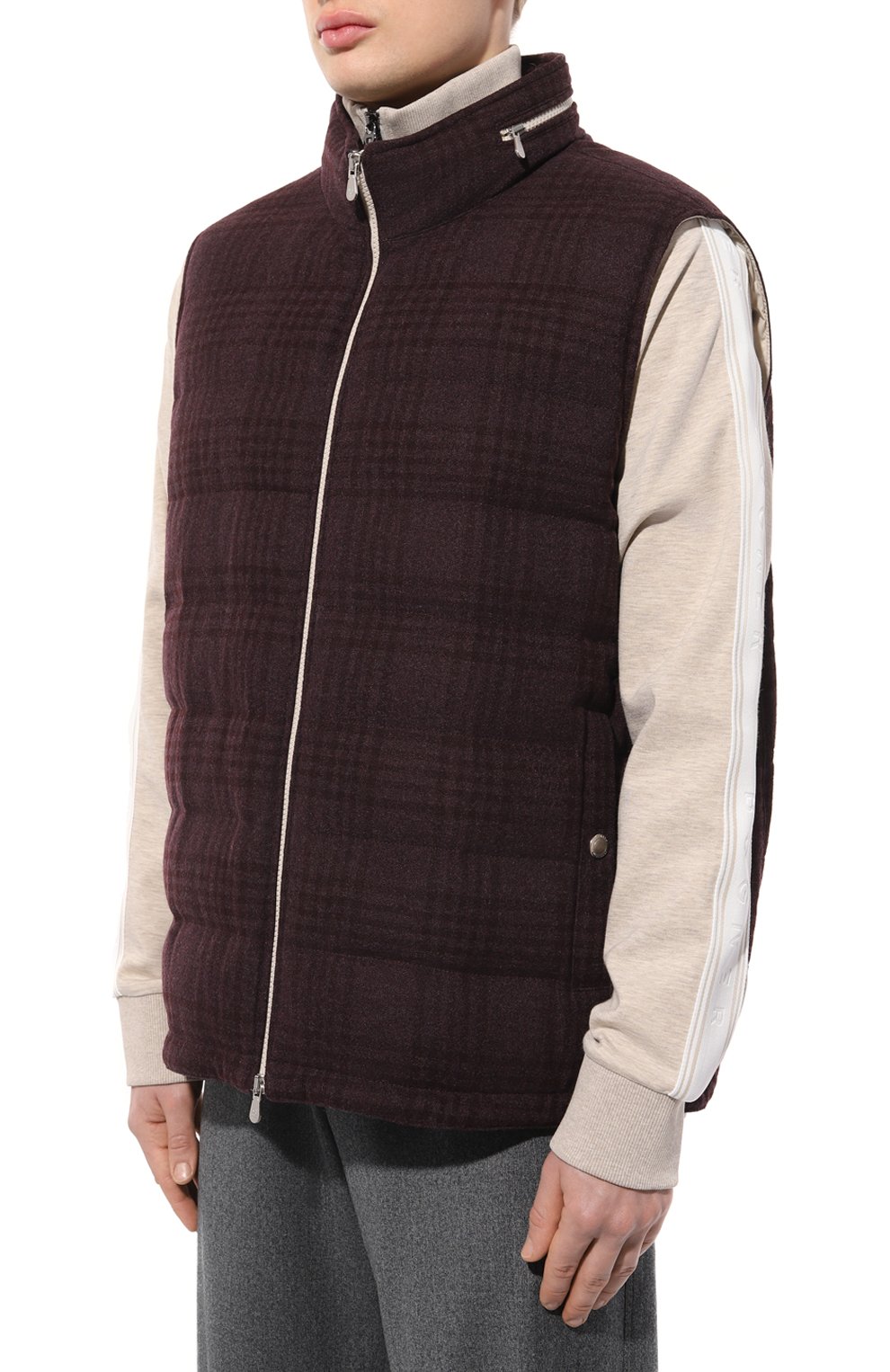 Пуховый жилет BRUNELLO CUCINELLI, арт. MY4371714, фото 3