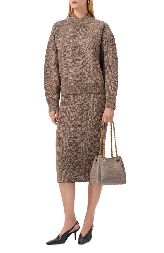Сумка Parachute small Bottega Veneta 817175/V4SC5 Бежевый  817175/V4SC5 Фото 7