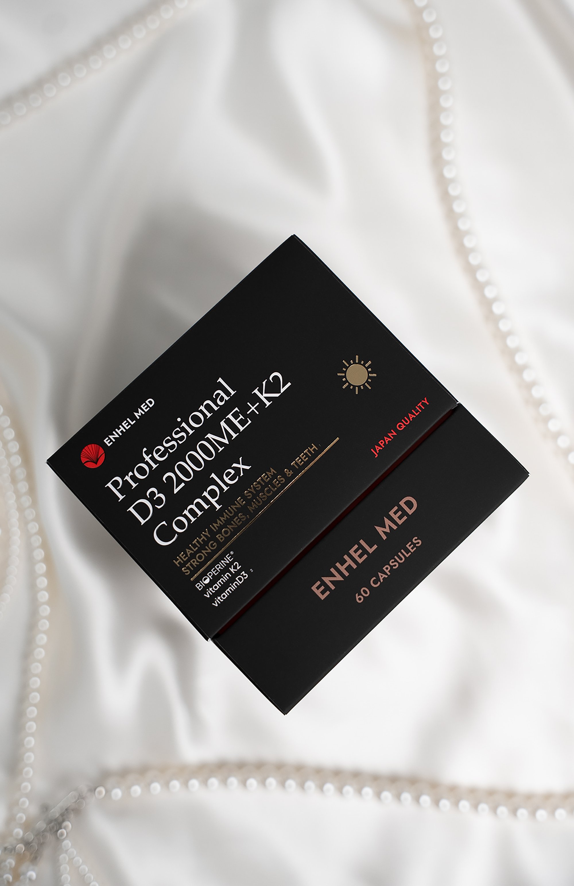 Витаминный комплекс d3 + k2 с биоперином (60шт.) ENHEL BEAUTY, арт. 4603744792482, фото 6