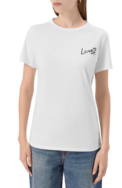 Хлопковая футболка BOSS ORANGE, арт. 50549192, фото 3