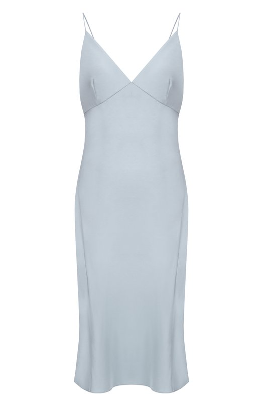 Шелковое платье 12 STOREEZ 137174 Голубой 137174